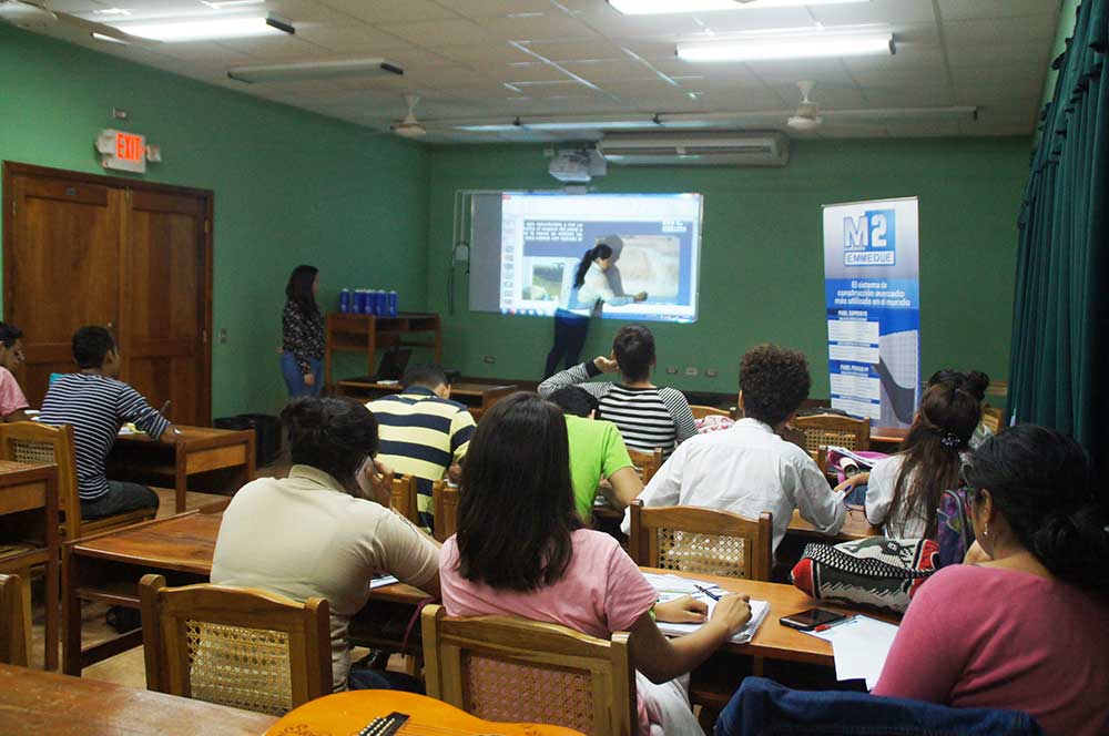 Charla Técnica Emmedue M2 Unan Managua por Panelconsa