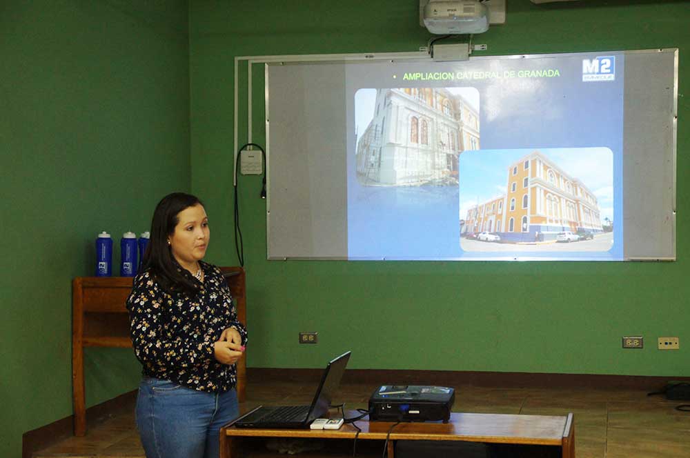 Charla Técnica Emmedue M2 Unan Managua por Panelconsa