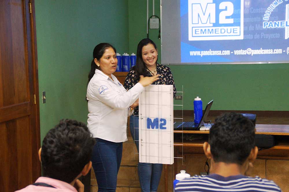 Charla Técnica Emmedue M2 Unan Managua por Panelconsa