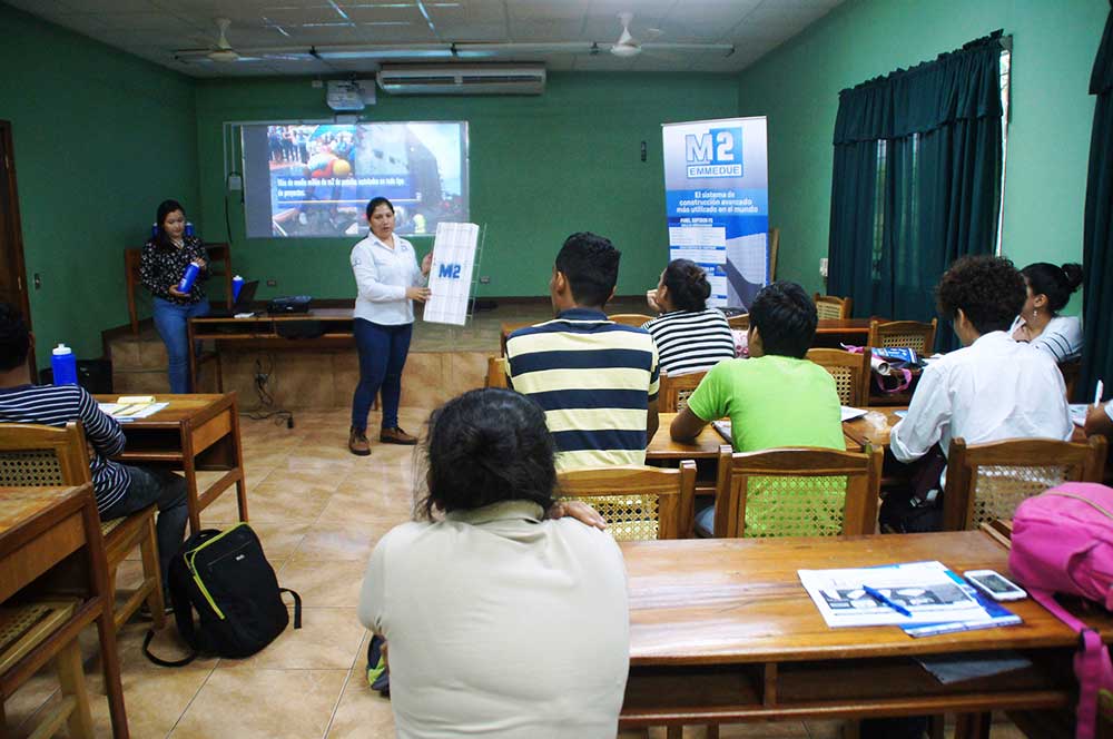 Charla Técnica Emmedue M2 Unan Managua por Panelconsa